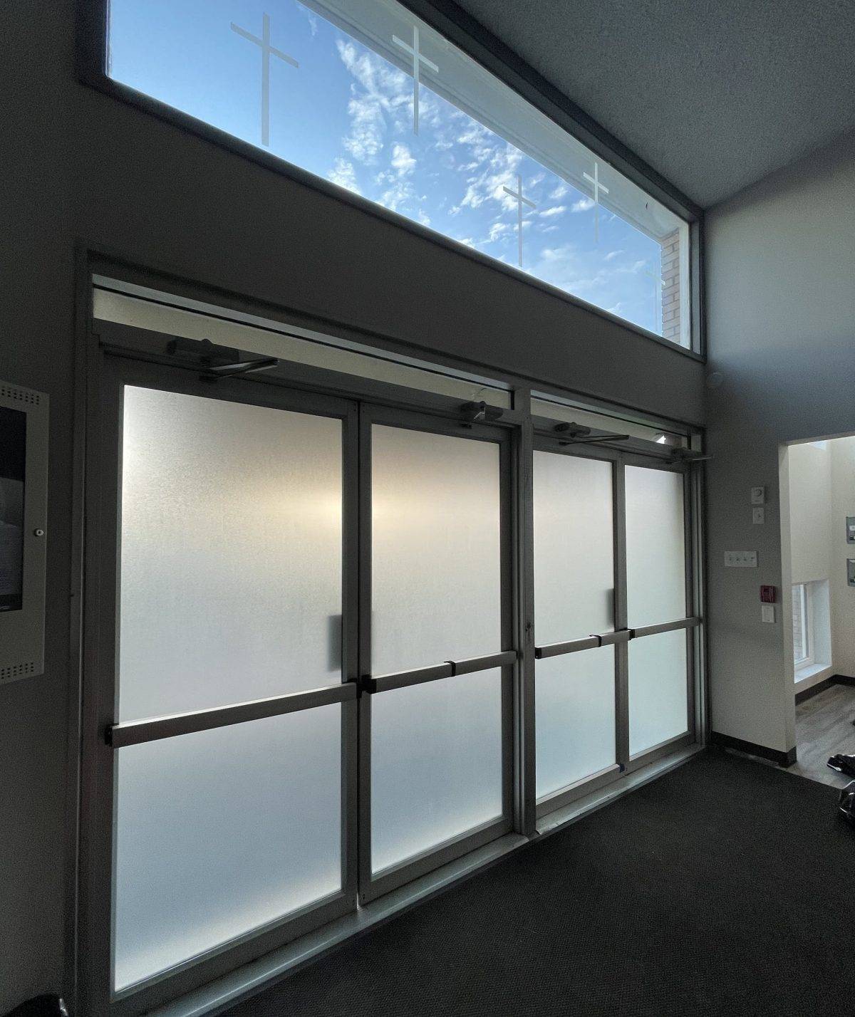 Elevate Your Commercial Space with Decorative Window Film Safe and Sound